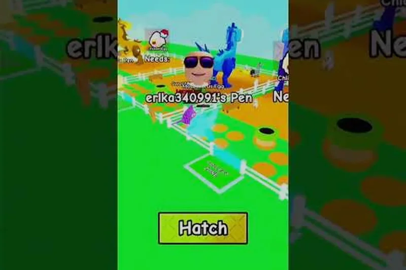 Egg pen showing Eggs, Pets, and Hatch controls